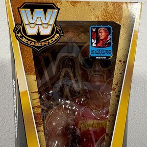 Empty Box + Parts Hulk Hogan Mattel WWE Legends Elite Series 23 Wrestling Figure